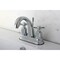 Kingston Brass KS8611ZX 4" Centerset Bathroom Faucet, Polished Chrome KS8611ZX - alternate 2